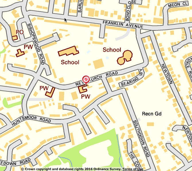 Tadley Common Map
